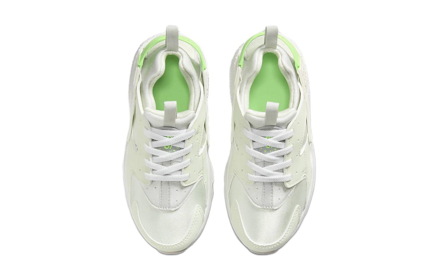 Huarache Run 2.0 л.С. «Sea Glass Lime Blast» Nike, цвет Gray Green — фото 4