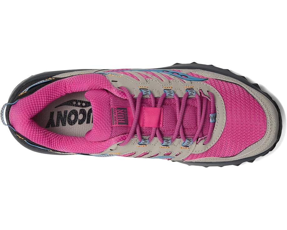 Кроссовки Saucony Originals Grid Peak, цвет Fuchsia/Dove — фото 2