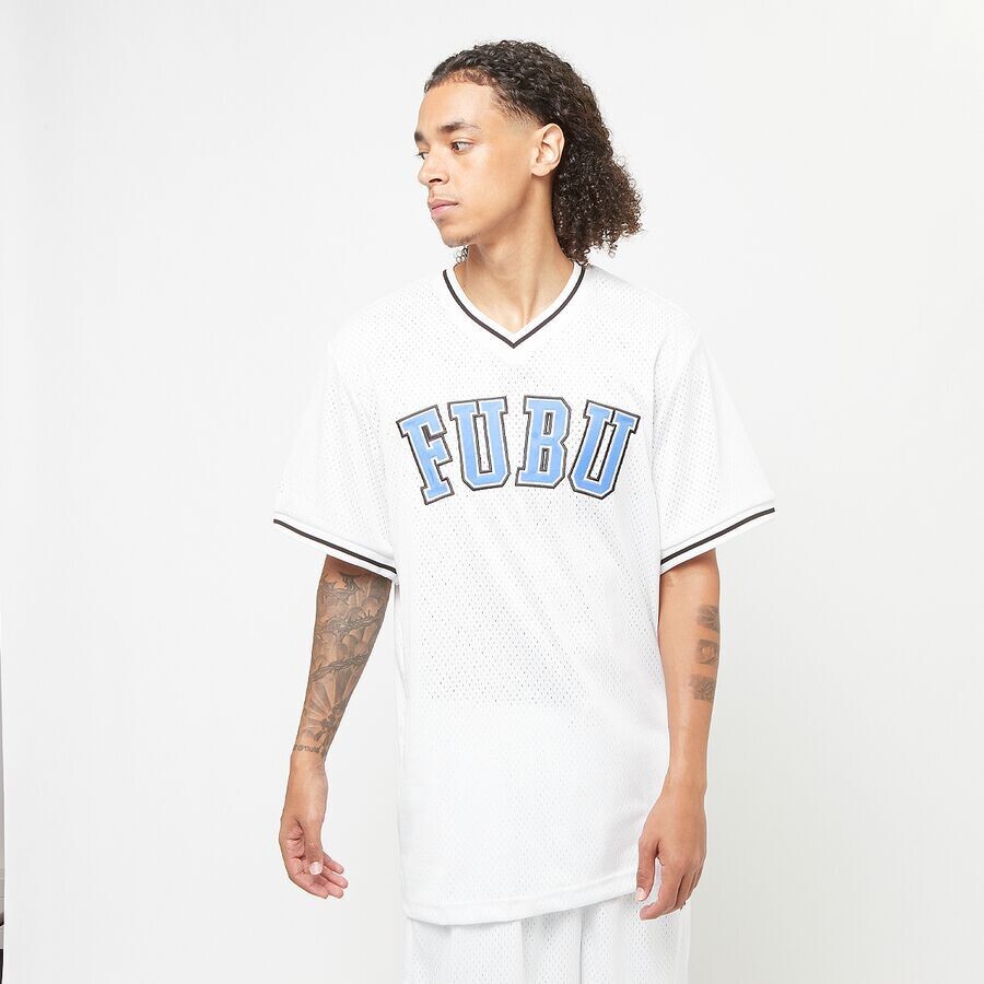 

Сетчатая футболка для колледжа Fubu, цвет white