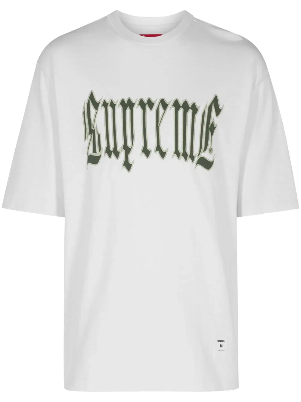 Староанглийская футболка Supreme, белый