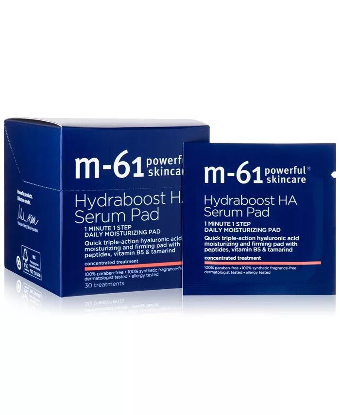 

Сыворотка Hydraboost HA, 30 шт M-61 By Bluemercury