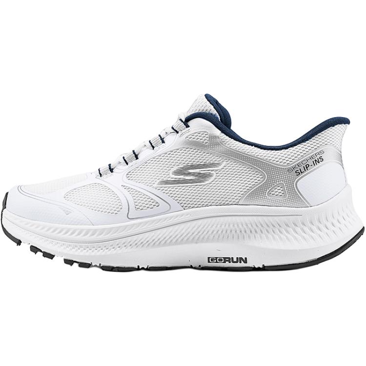 Skechers BOYS Slip Resistant, Abrasion Resistant, Breathable Low top Running Shoes White Kids' — фото 2