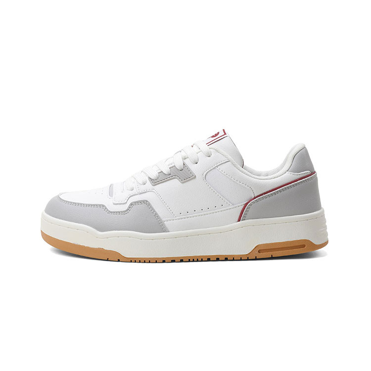 

Низкие, износостойкие, противоскользящие мужские кроссовки LPMX, White/Light Gray