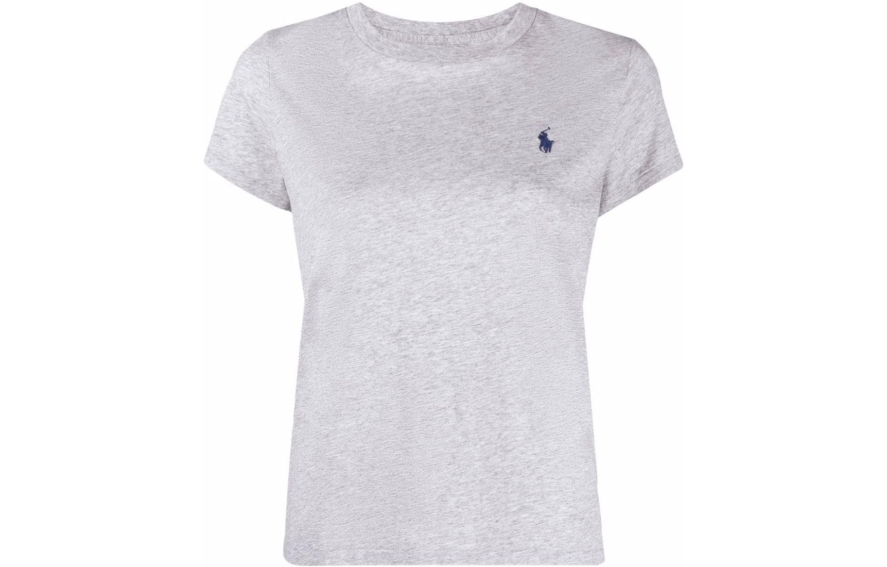 

Хлопковая футболка Polo Pony Polo Ralph Lauren, серый