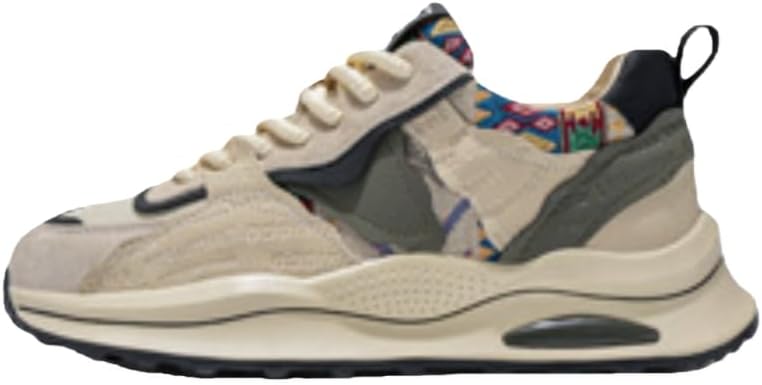 

Мужские нишевые ретро-кроссовки - комфортные, модный молодежный стиль Hoalox, зеленый