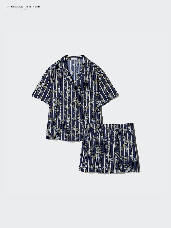 

Пижама (с принтом) Uniqlo, синий