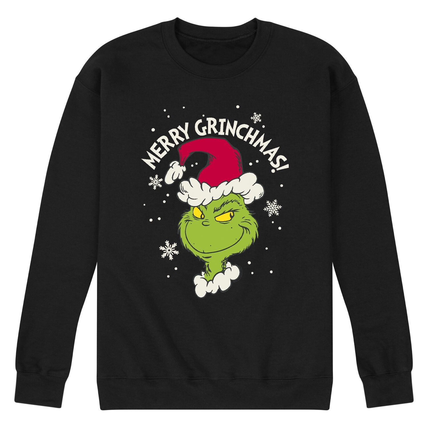

Мужской свитшот Dr. Suess The Grinch Grinchmas Licensed Character