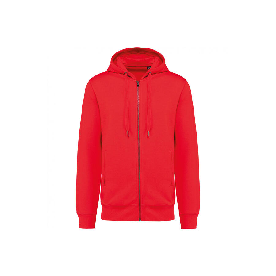 

Экологичная толстовка с капюшоном на молнии Kariban French Terry