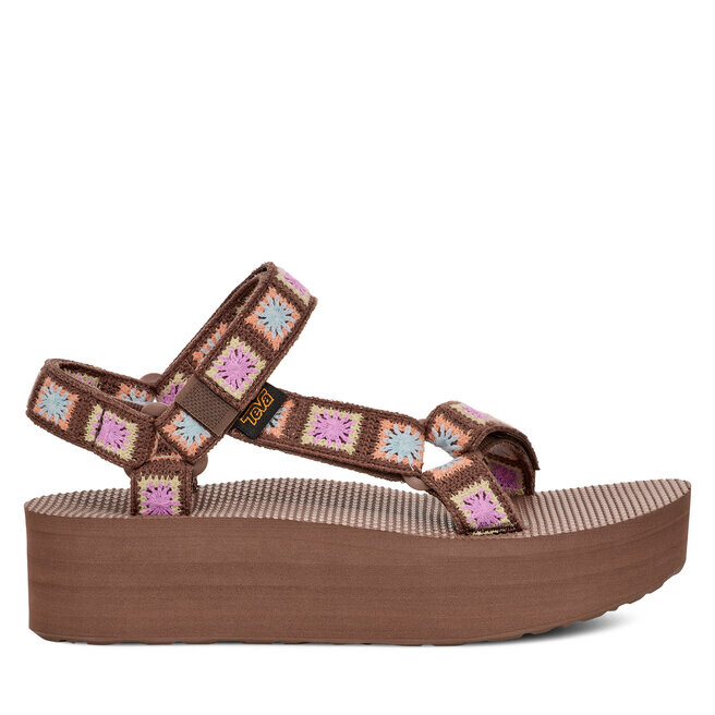 

Сандалии Teva Flatform Universal Crochet 1150210 UWN, коричневый