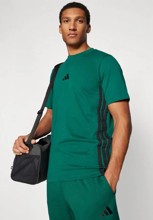 Футболка с принтом Adidas Sportswear, Collegiate Green/Black — фото 4
