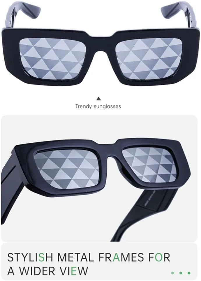 

Маленькие прямоугольные солнцезащитные очки в винтажном стиле для мужчин и женщин, солнцезащитные очки с защитой от УФ-излучения UV400 HCPIHF, C6 Red Gray