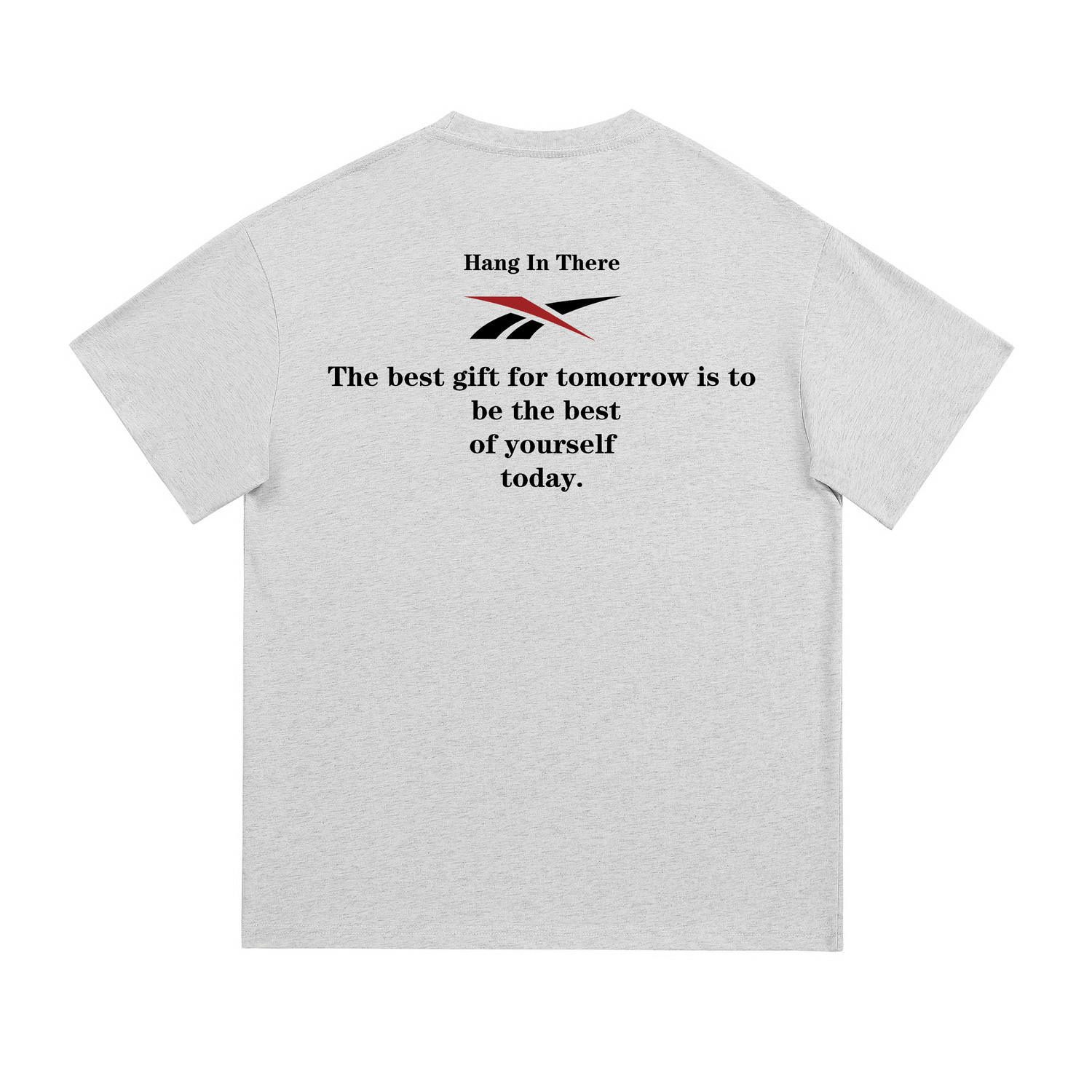 

Футболка с коротким рукавом Unisex Reebok, белый heather серый