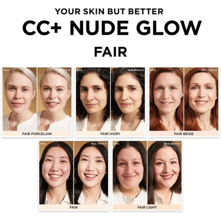 Ваша кожа, но лучше CC plus Cream Nude Glow Fair 32 мл 1 г Babymoov — фото 3