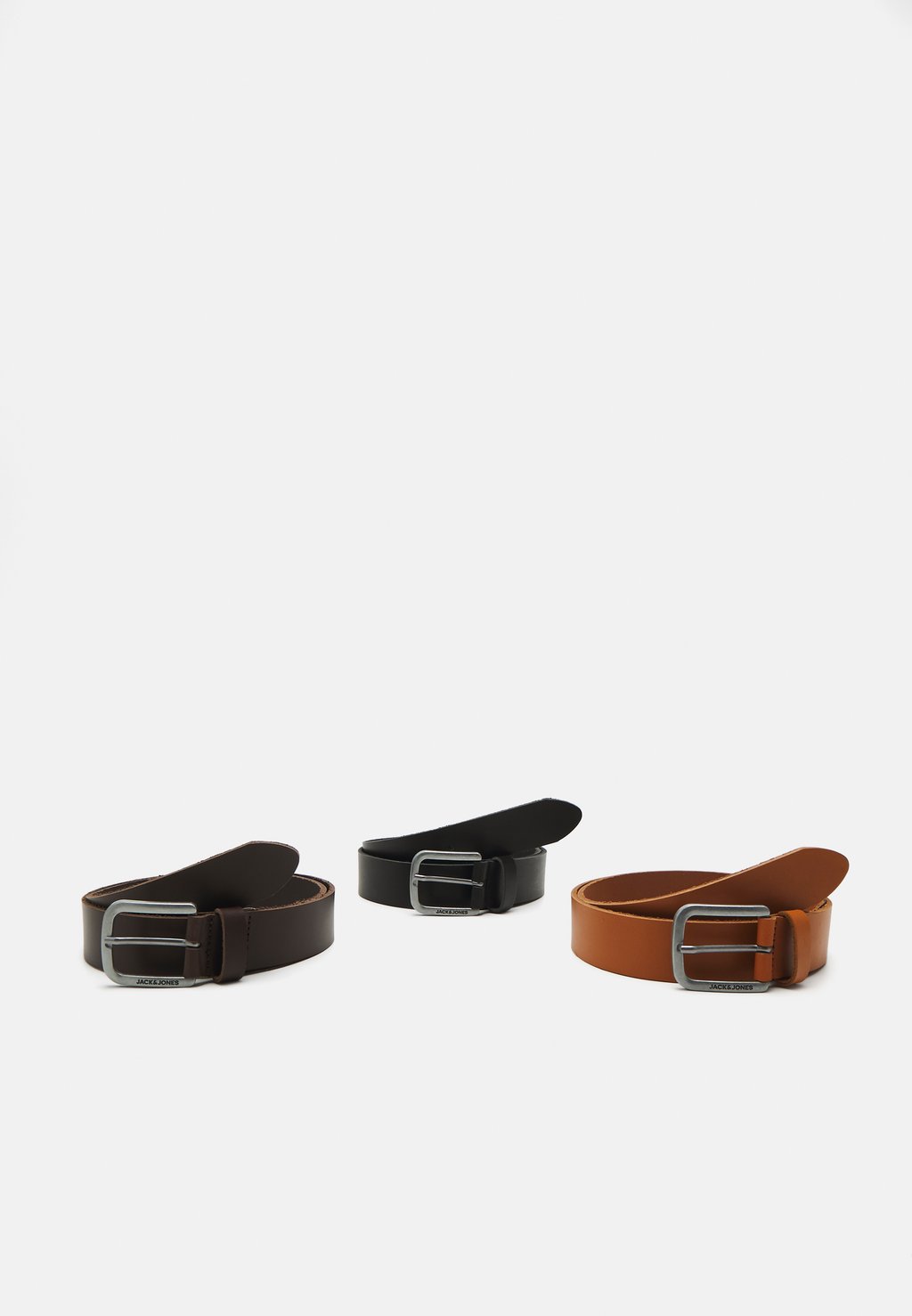 

Пояс JACGIO BELT 3 PACK Jack & Jones, черный