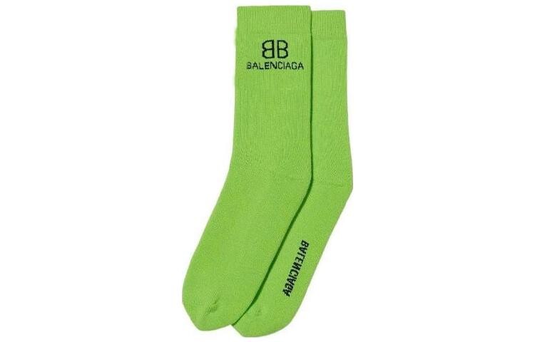 

Носки мужские Balenciaga до середины икры, зеленый