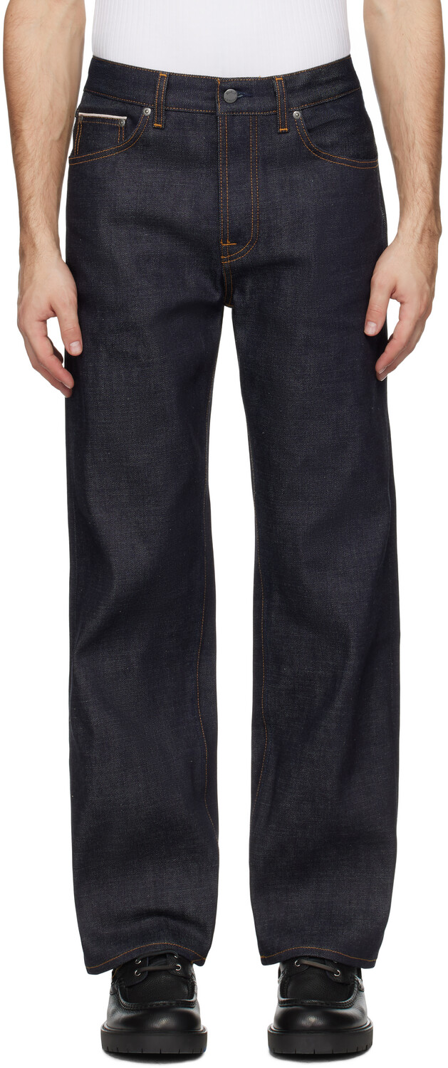 

Синие джинсы Tuff Tony Nudie Jeans, Ace selvage