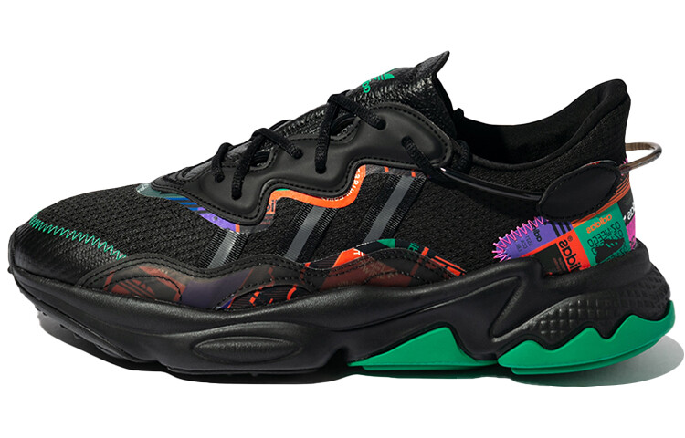 

Кроссовки Adidas Originals Originals Ozweego Casual Shoes 'Black Green Multi-Color'
