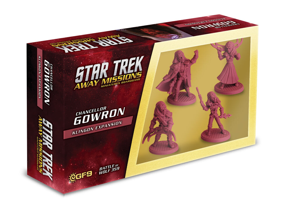 

Настольная игра Gale Force Nine Star Trek Away Missions: Klingon - Chancellor Gowron Expansion