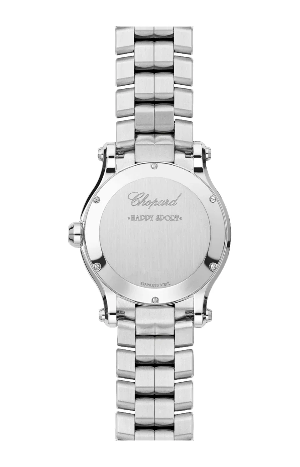 HAPPY SPORT 36 ММ, КВАРЦ, СТАЛЬ, БРИЛЛИАНТЫ - 278582-3009 CHOPARD, черный — фото 2