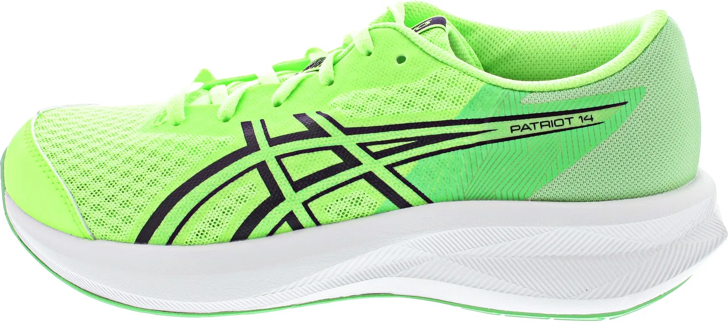 Кроссовки тренировочные Asics зеленые