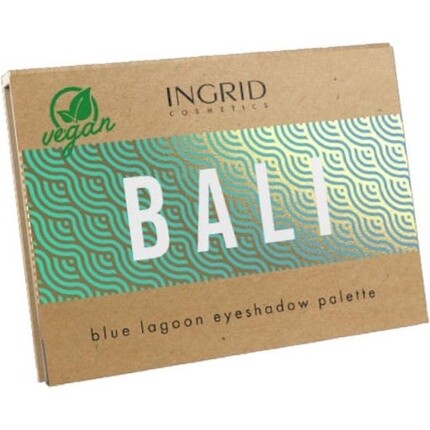 

Ingrid Cosmetics "Bali" Палетка теней для век Blue Lagoon