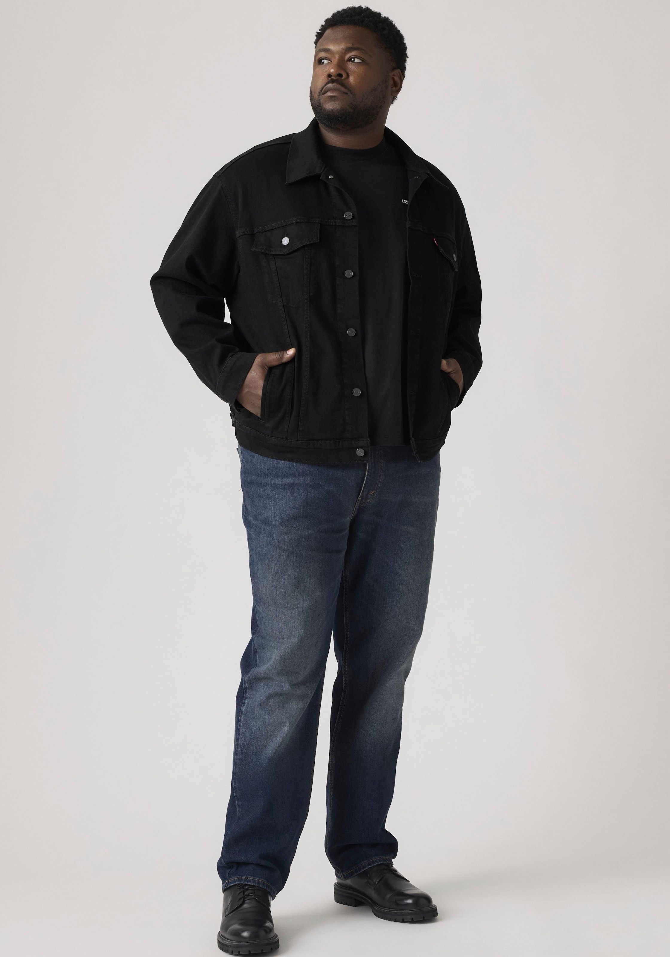 Levi's Big & Tall Джинсы Regular '541' в темно-синем цвете — фото 2