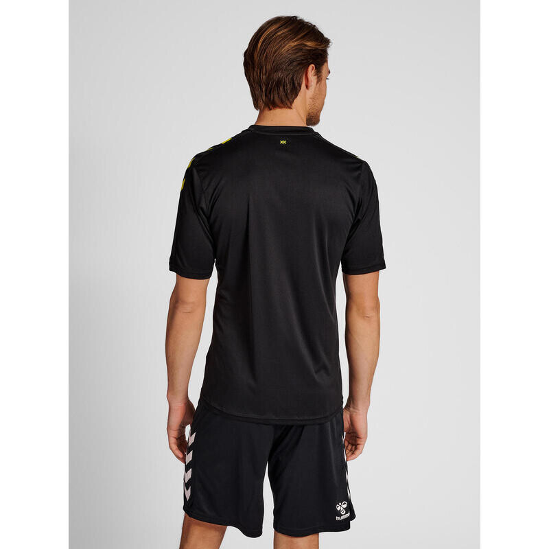 

Спортивная футболка Hummel, цвет schwarz/schwarz/gelb