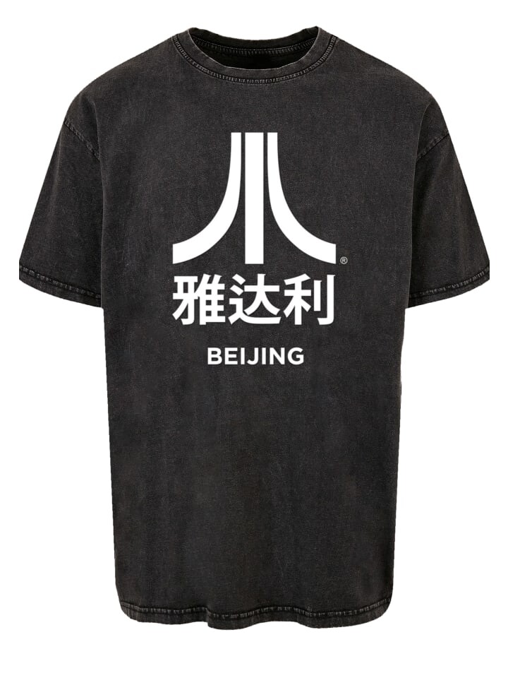 

Футболка F4NT4STIC Oversize T-Shirt Atari Beijing Retro Arcade Games, черный