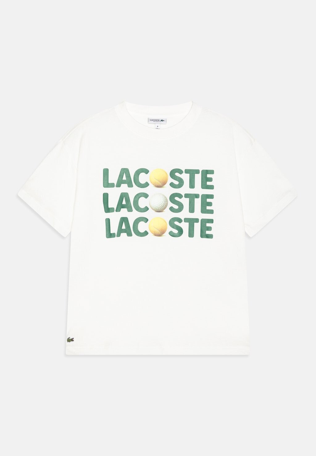 

Футболка с принтом FRENCH HERITAGE UNISEX Lacoste, цвет blanc