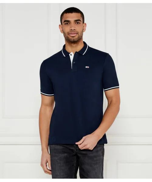 

Футболка поло Regular fit Tommy Jeans, синий