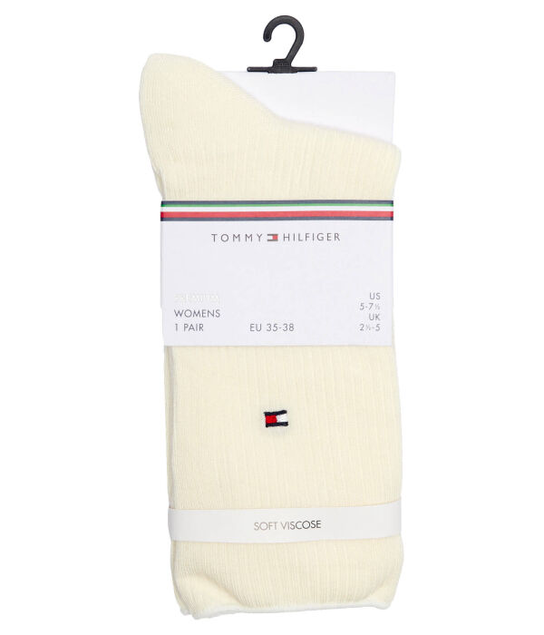 Носки Tommy Hilfiger, экрю — фото 2