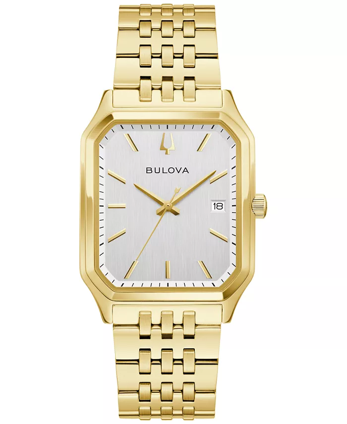 

Мужские часы-браслет Special Edition Tony Bennett Classic We are All Here с позолоченным корпусом 32 мм Bulova