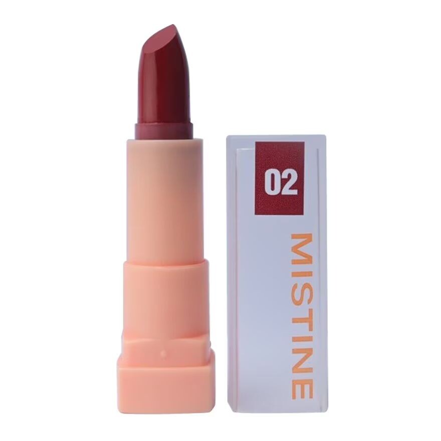 

Mistine Полуматовая мини-губная помада Pretty Me 1,55 г. 02 Рубин, Ruby