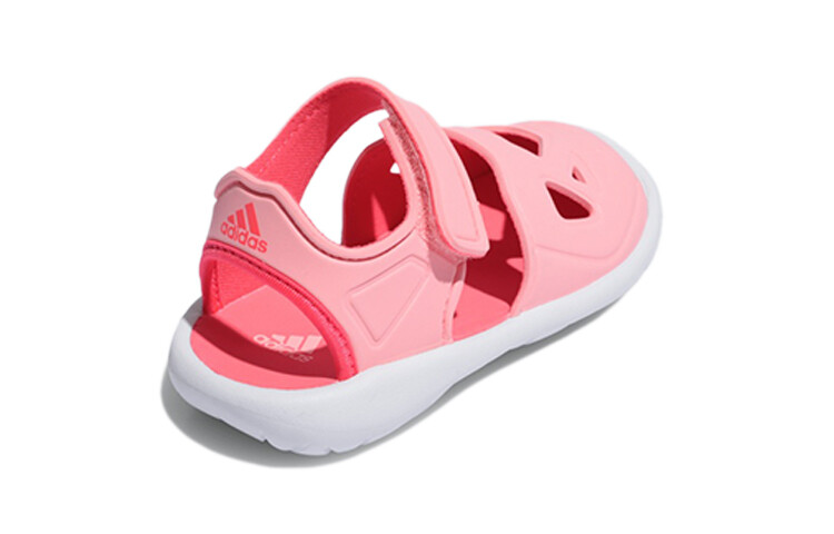 Кроссовки adidas Fortaswim Toddler Shoes TD Pink/white — фото 4