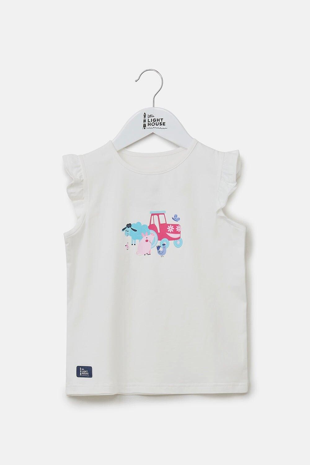 

Детская футболка-качели Causeway Lighthouse Clothing, розовый