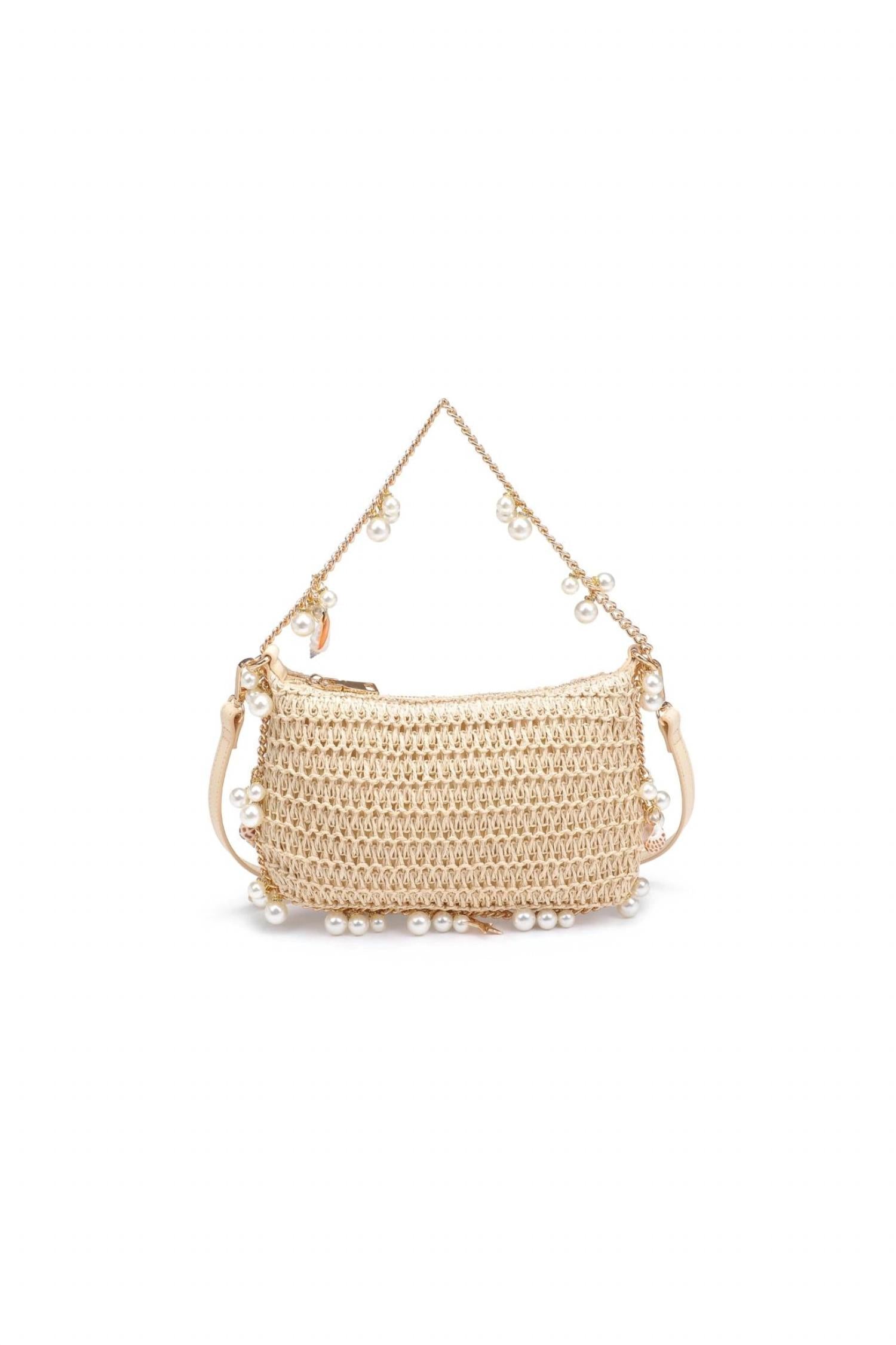 

Сумка-шоппер Steph Seashell из соломки в цвете айвори Urban Expressions, слоновая кость