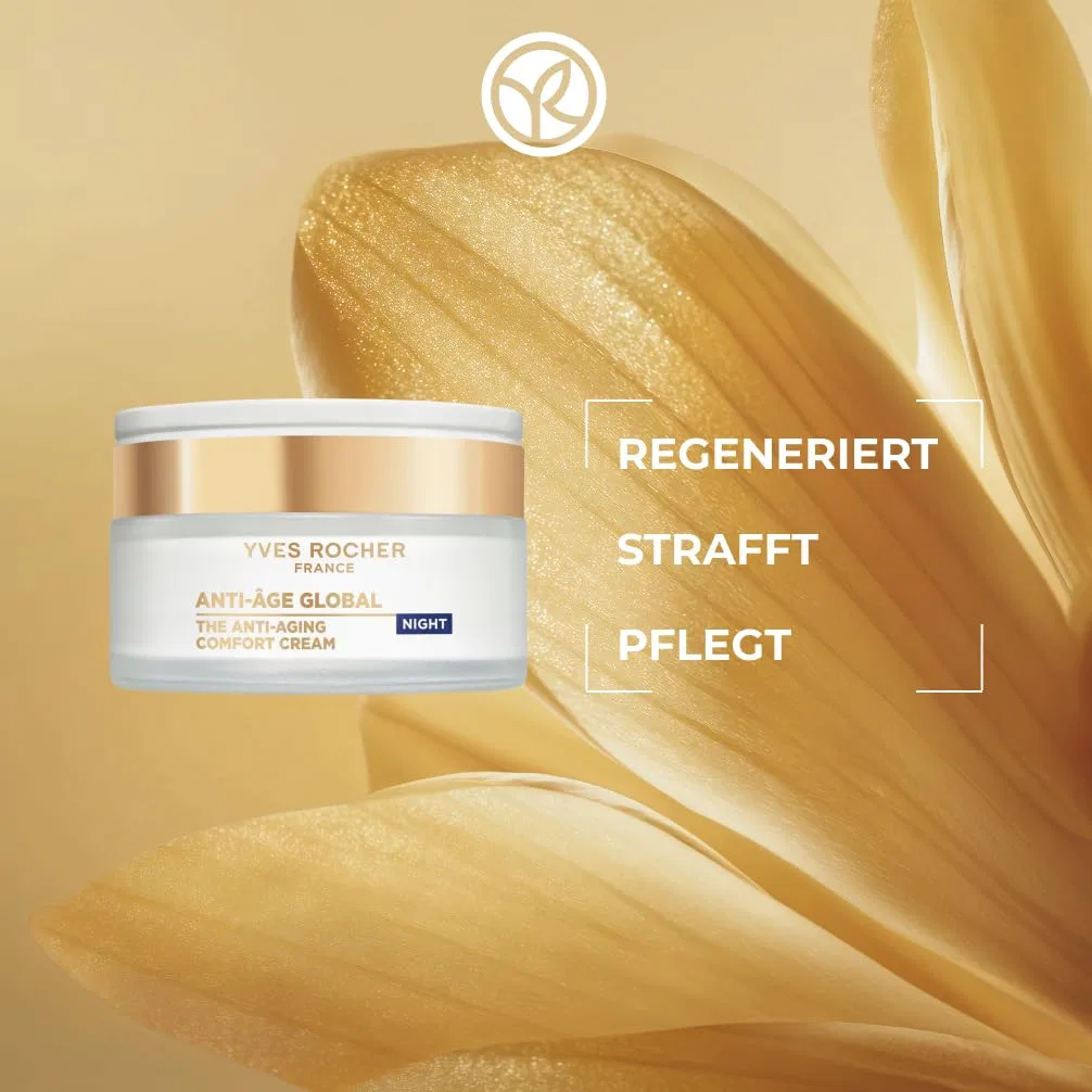 Сыворотка Yves Rocher — Ночной «Anti-Ageing Comfort Night Cream» от, 50 мл — фото 2