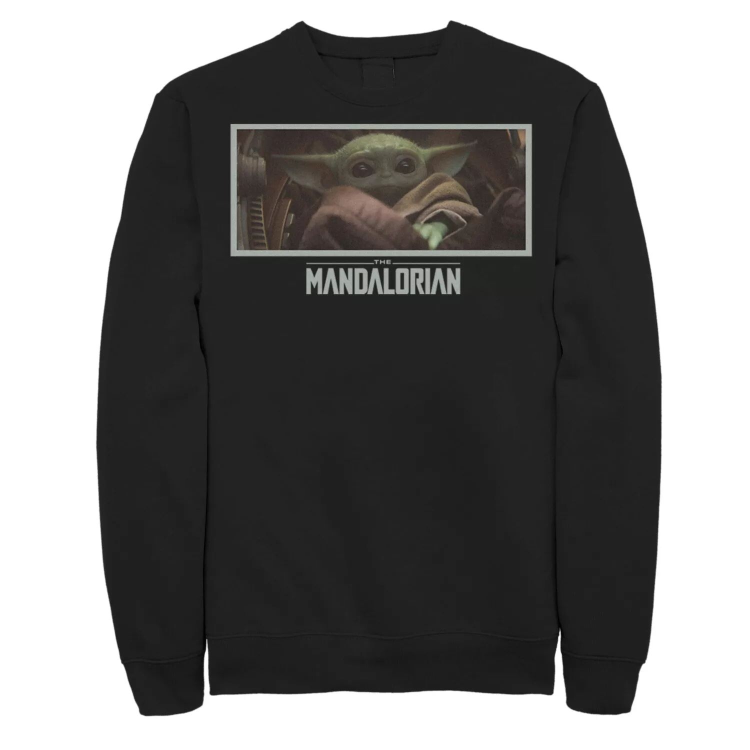 

Мужской свитшот с портретом Star Wars The Mandalorian The Child Licensed Character