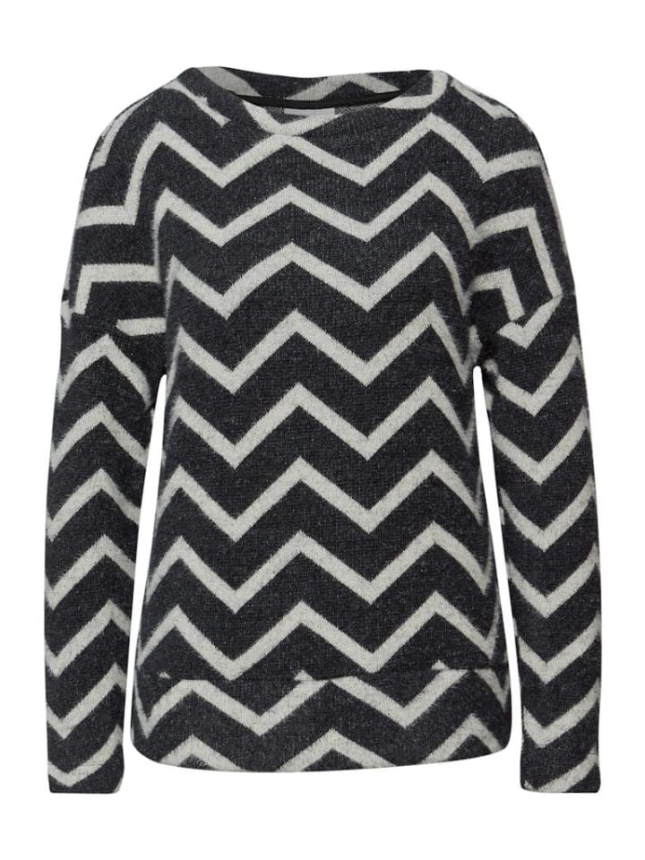 

Рубашка с длинными рукавами черного цвета Street One