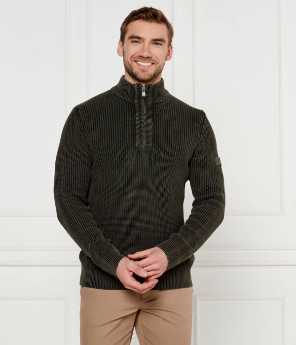 

Свитер Генри Modern fit Joop! Jeans, зеленый