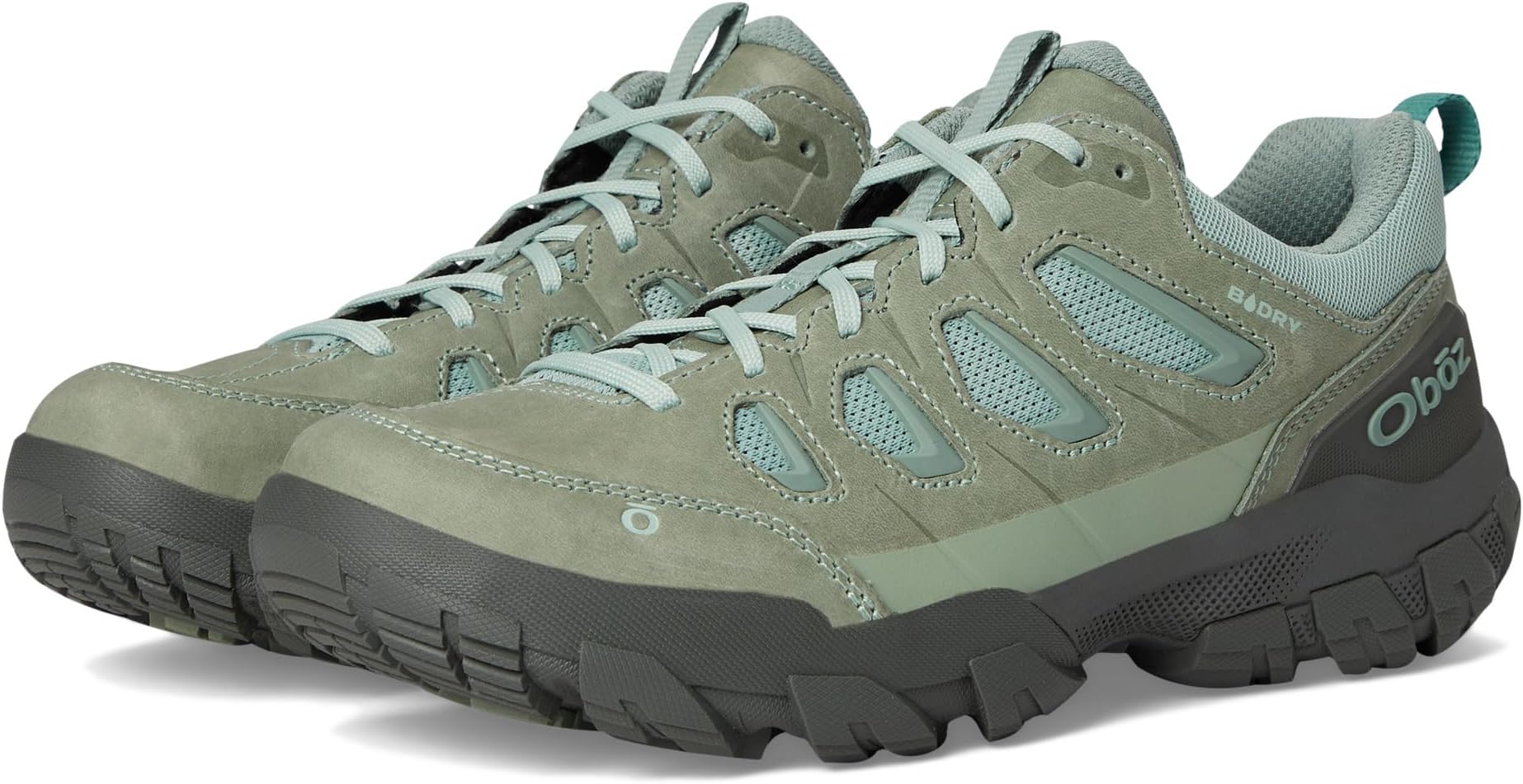 

Походные ботинки Oboz Sawtooth X Low B-DRY, цвет Glacier