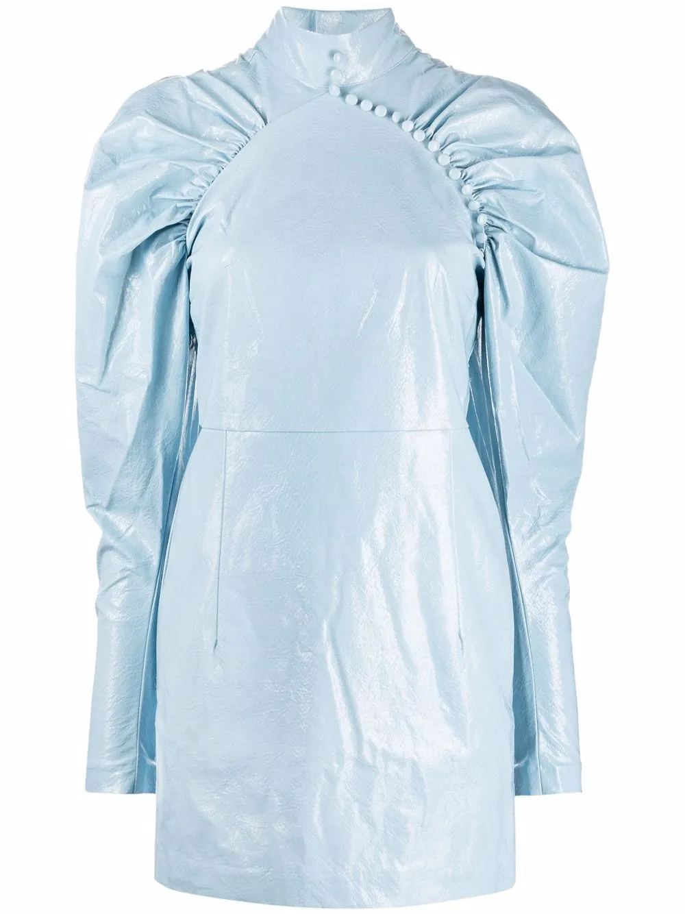 

Платье Kim с объемными рукавами ROTATE BIRGER CHRISTENSEN, синий