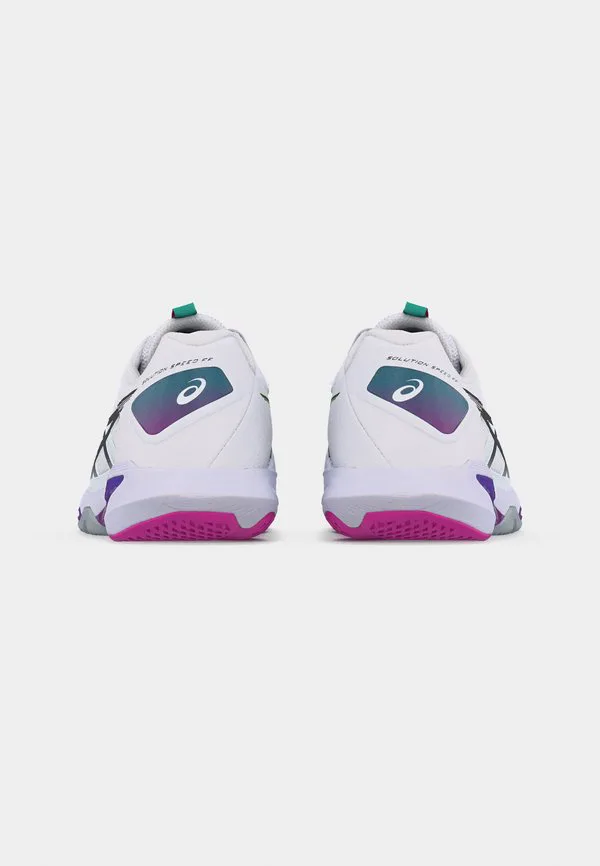 Теннисные кроссовки solution speed 4 all-terrain Asics, White/Digital Sakura — фото 4