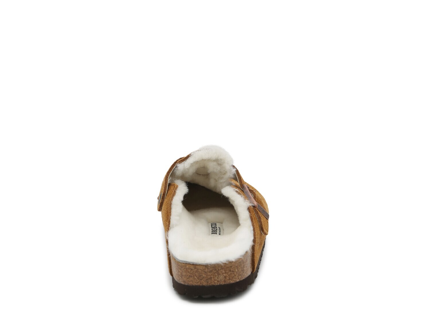 Сабо Birkenstock Boston мужские замшевые, коричневый — фото 4