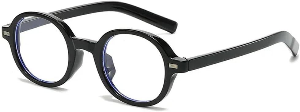 

Солнцезащитные очки UV400 с круглыми прозрачными линзами цвета океанско-голубого и розового градиента, в стиле панк, с заклепками, для женщин и мужчин, для бега и занятий спортом на открытом воздухе UYPTK, Black Clear