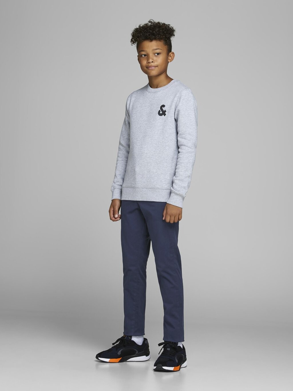 Брюки чинос BOYS SLIM FIT Jack & Jones Junior, цвет navy blazer — фото 2