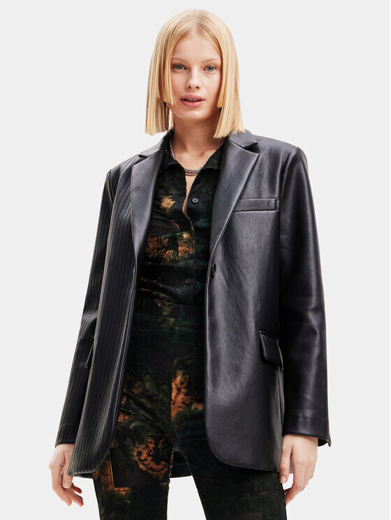 

Куртка стандартного кроя Desigual, черный