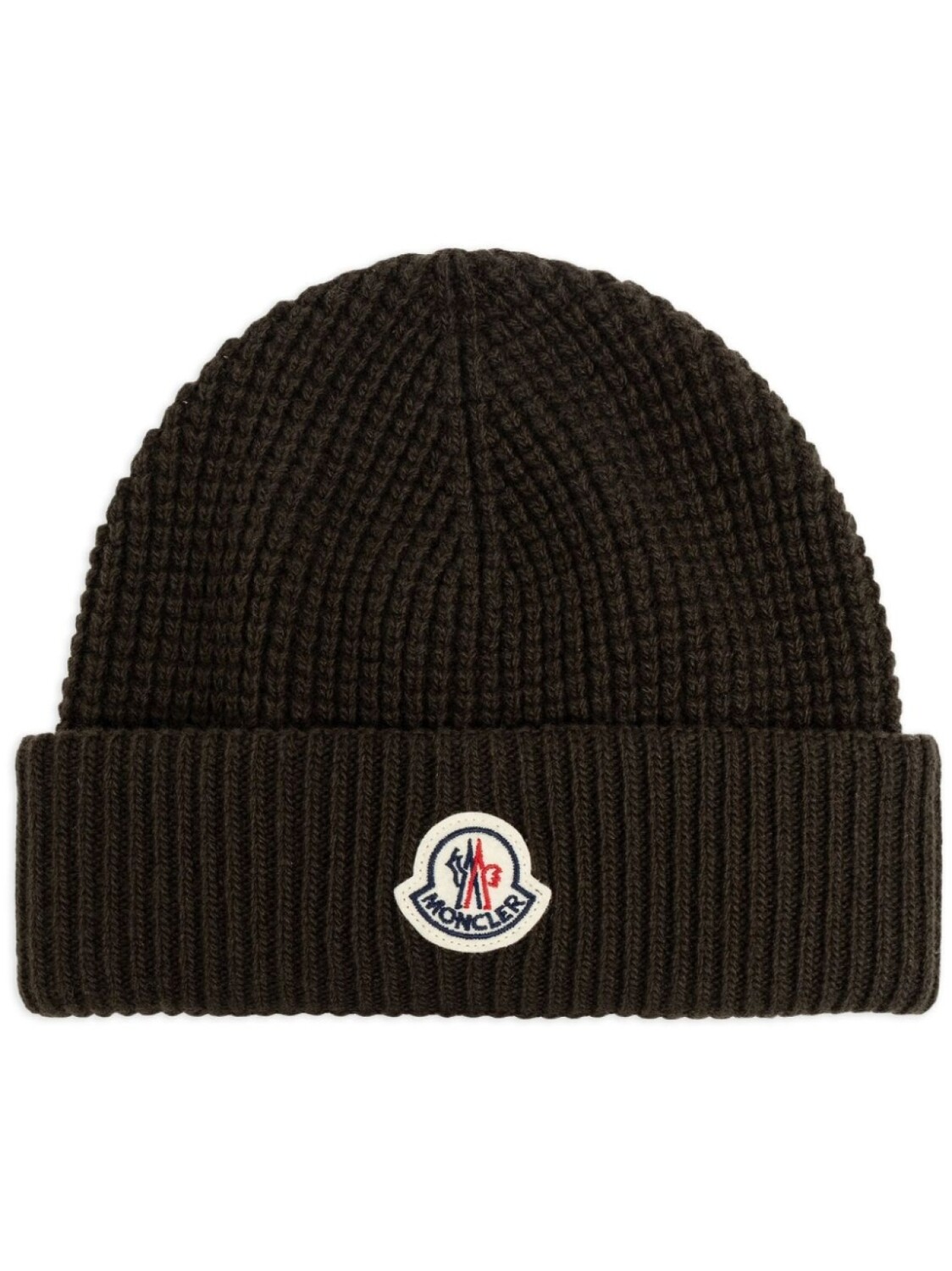 

Moncler шапочка с аппликацией логотипа, зеленый