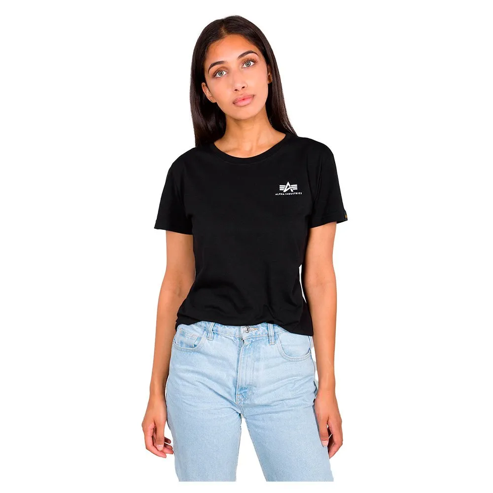 

Футболка Alpha Industries Basic Small Logo, черный