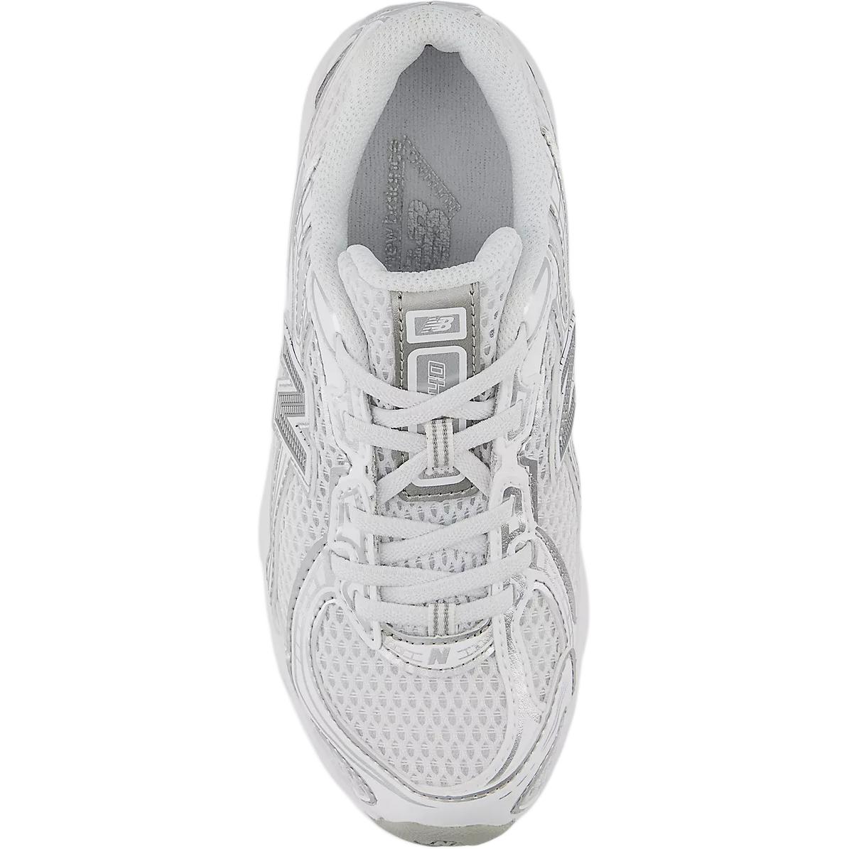 Низкие кроссовки для бега NB 740 для детей New Balance, белый/серый/серебряный — фото 4